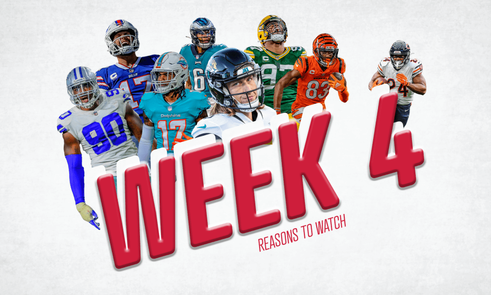 More, More, More in NFL Week 4!